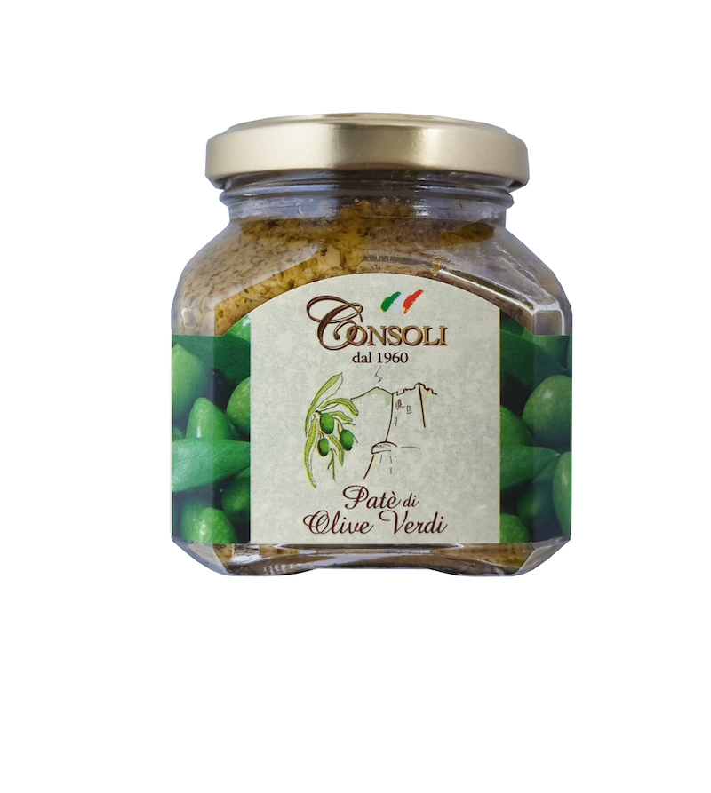 pasta z zielonych oliwek